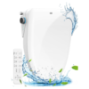 iliD Smart Bidet Toilet Seat, Electric Elongated Ecoseat with Four Cleaning Modes, Adjustable Angle and Pressure, Remote Control