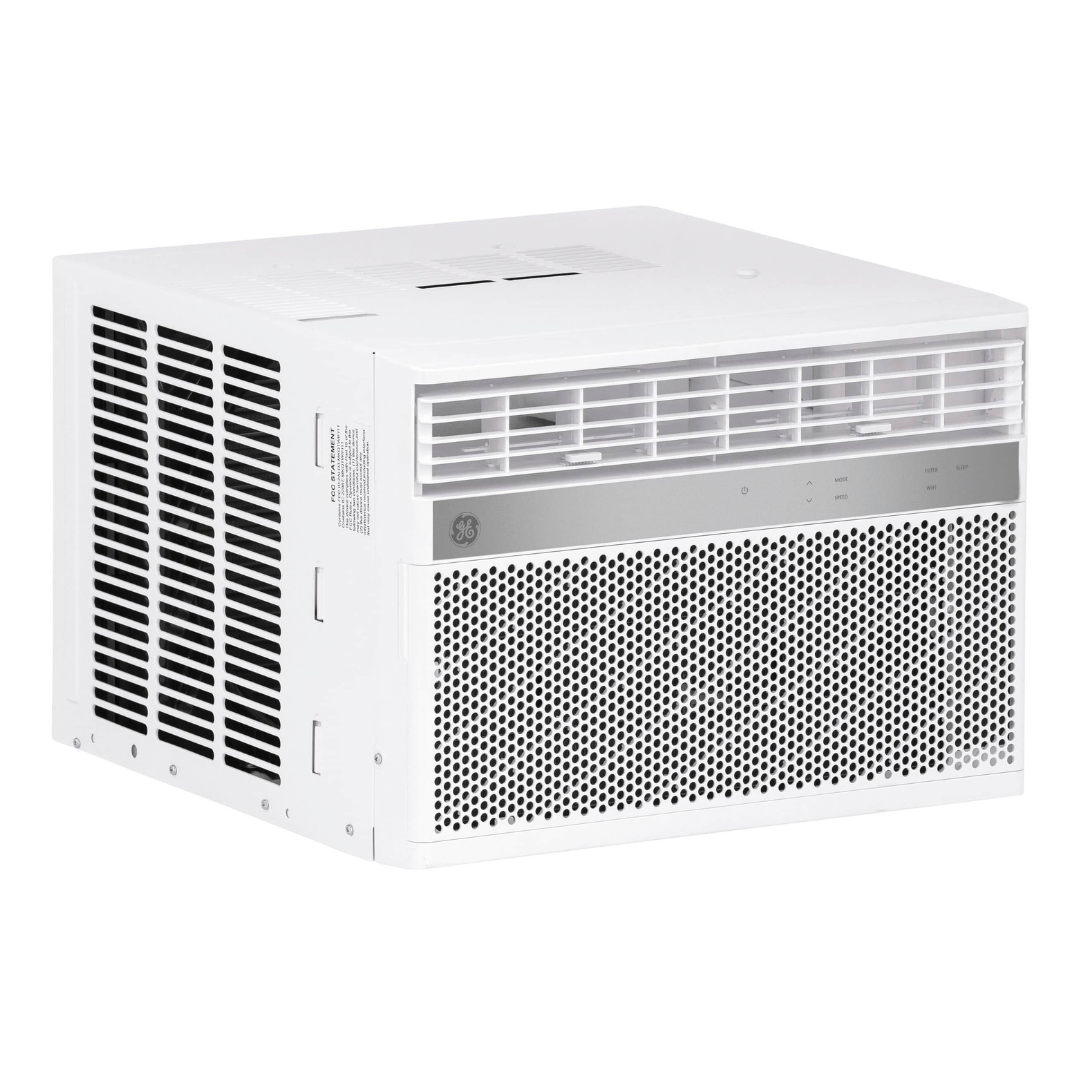 GE - 450 Sq. Ft. 10100 BTU Smart Window Air Conditioner - White