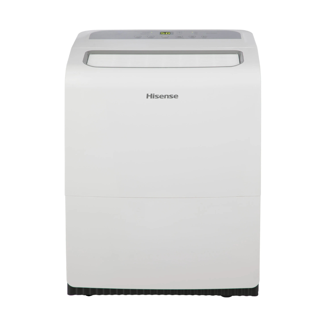 Hisense 1.85-Gallon 60 -Pint 3 -Speed Dehumidifier with Built-In Pump (For Rooms 3001+ Square Feet) White