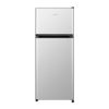 Hisense 4.4-cu ft Mini Fridge with Freezer ( Silver ) ENERGY STAR