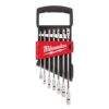 Milwaukee Metric Combination Ratcheting Wrench Mechanics Tool Set (7-Piece) 48-22-9506