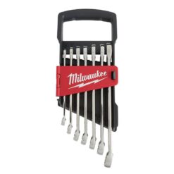 Milwaukee Combination Metric Wrench Mechanics Tool Set (7-Piece) 48-22-9507