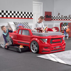 Step2 Turbocharged Twin Car Kids Bed