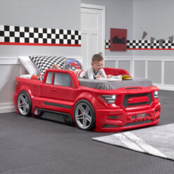 Step2 Turbocharged Twin Car Kids Bed