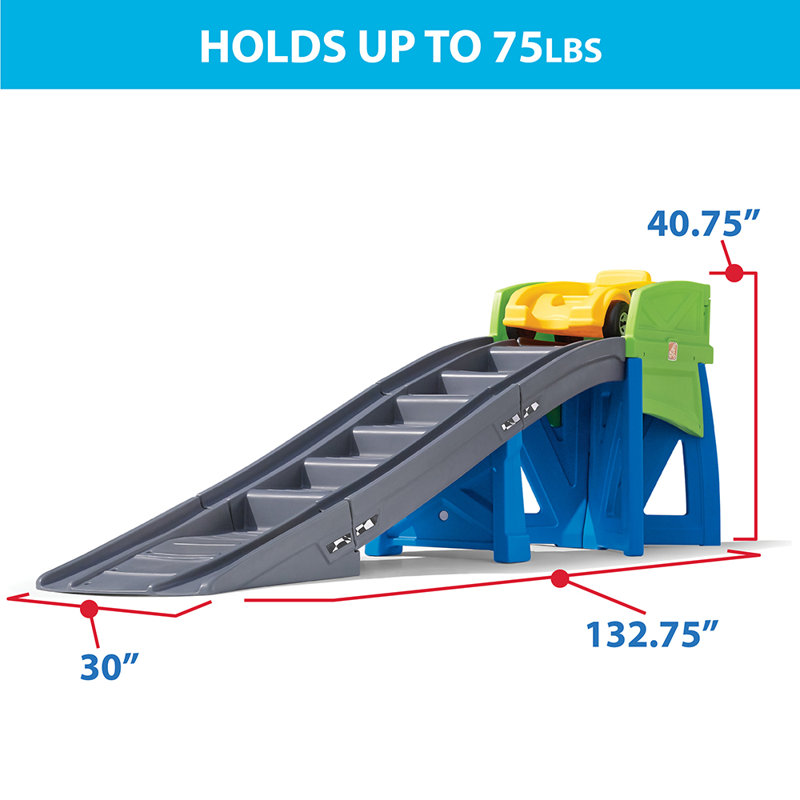 Step2 Extreme Coaster Outdoor Kids Ride On Roller Coaster