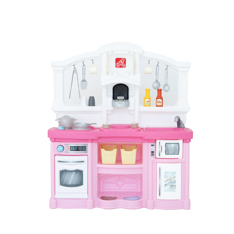 Step2 Fun with Friends Toddler Pretend Play Toy Kitchen Set