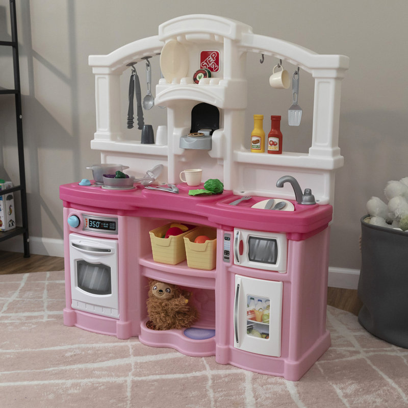 Step2 Fun with Friends Toddler Pretend Play Toy Kitchen Set