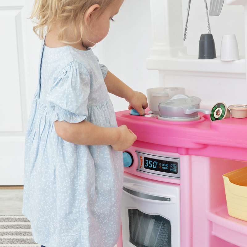 Step2 Fun with Friends Toddler Pretend Play Toy Kitchen Set