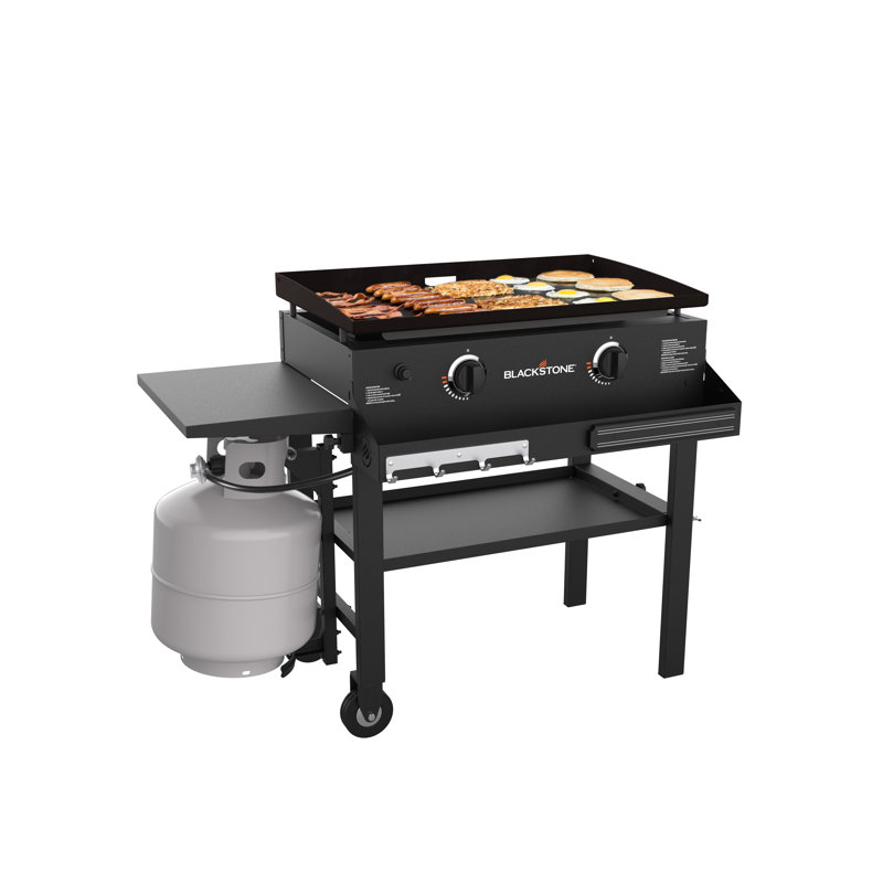 Blackstone 28" Griddle with Front Shelf and Soft Cover