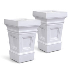 Step 2 Atherton Self-Watering Planter Box, White
