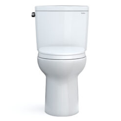 TOTO MS776124CSG#01 Drake 1.6 GPF Elongated Two-Piece Toilet with Tornado Flush (Seat Included)