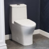 Swiss Madison SM-1T257 Sublime II One-Piece Round Toilet Dual-Flush 1.1/1.6 gpf