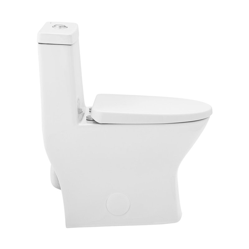 Swiss Madison SM-1T257 Sublime II One-Piece Round Toilet Dual-Flush 1.1/1.6 gpf