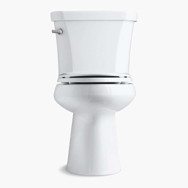 Kohler White Highline™ 1.6 GPF Elongated Two-Piece Toilet (Seat Not Included)