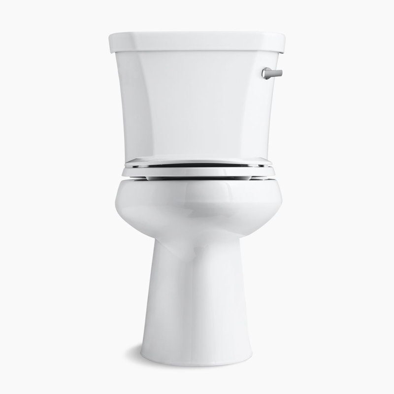 Kohler White Highline™ 1.6 GPF Elongated Two-Piece Toilet (Seat Not Included)