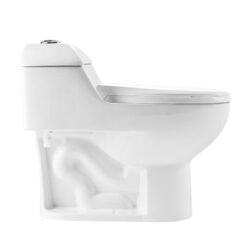 Swiss Madison White Château One-Piece Elongated Dual-Flush Toilet 1.1/1.6 gpf