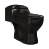 Swiss Madison Black Château One-Piece Elongated Dual-Flush Toilet 1.1/1.6 gpf