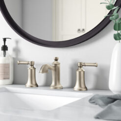 Moen T6805BN Moen Dartmoor Two-Handle Widespread Bathroom Faucet Trim Kit, Valve Required