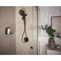 Moen 26010BL Moen Engage Magnetix Six-Function Showerhead With Handheld Combo