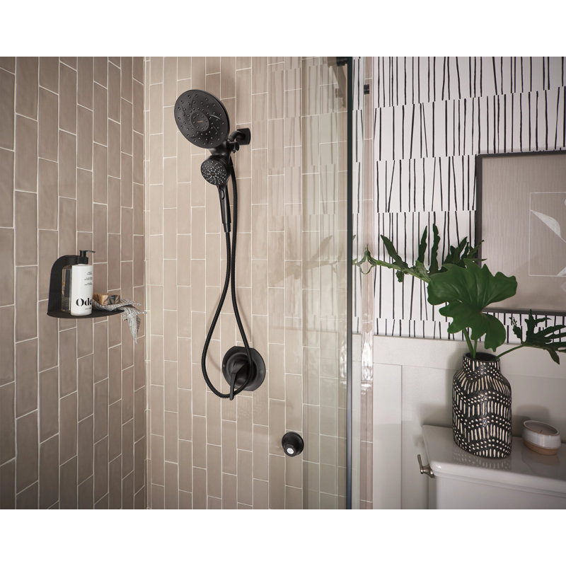 Moen 26010BL Moen Engage Magnetix Six-Function Showerhead With Handheld Combo