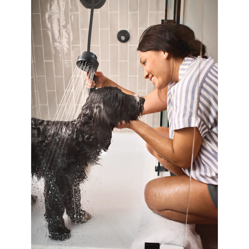 Moen 26010BL Moen Engage Magnetix Six-Function Showerhead With Handheld Combo
