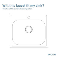 Moen 7864ORB Moen Sleek Pull Down Single Handle Kitchen Faucet with Power Boost Technology and Duralock