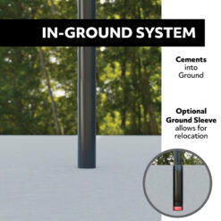 Lifetime Height Adjustable In-Ground Basketball Hoop (52
