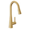 7864BG Moen Sleek Pull Down Single Handle Kitchen Faucet with Power Boost Technology and Duralock