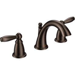Oil Rubbed Bronze Moen Brantford Widespread Bathroom Faucet (Part number: T6620ORB)