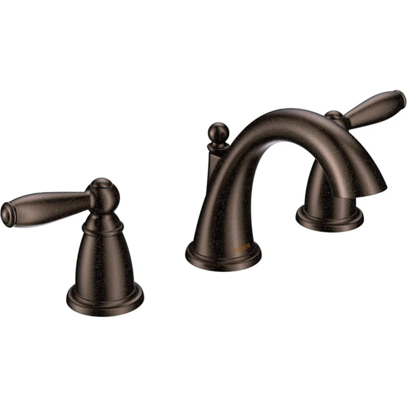 Oil Rubbed Bronze Moen Brantford Widespread Bathroom Faucet (Part number: T6620ORB)