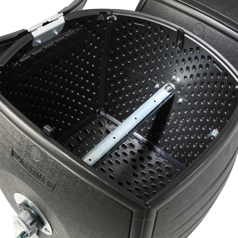 Lifetime 100 Gallons Odor Resistant Outdoor Tumbler Composter with Latching Lid