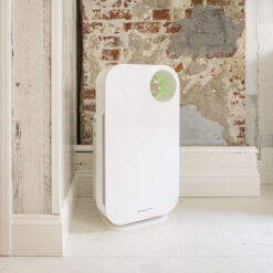 OVAL AIR 3-Stage H13 True HEPA 5-in-1 Air Purifier reduces Allergies, Asthma, Pets, Odor, Smoke, White