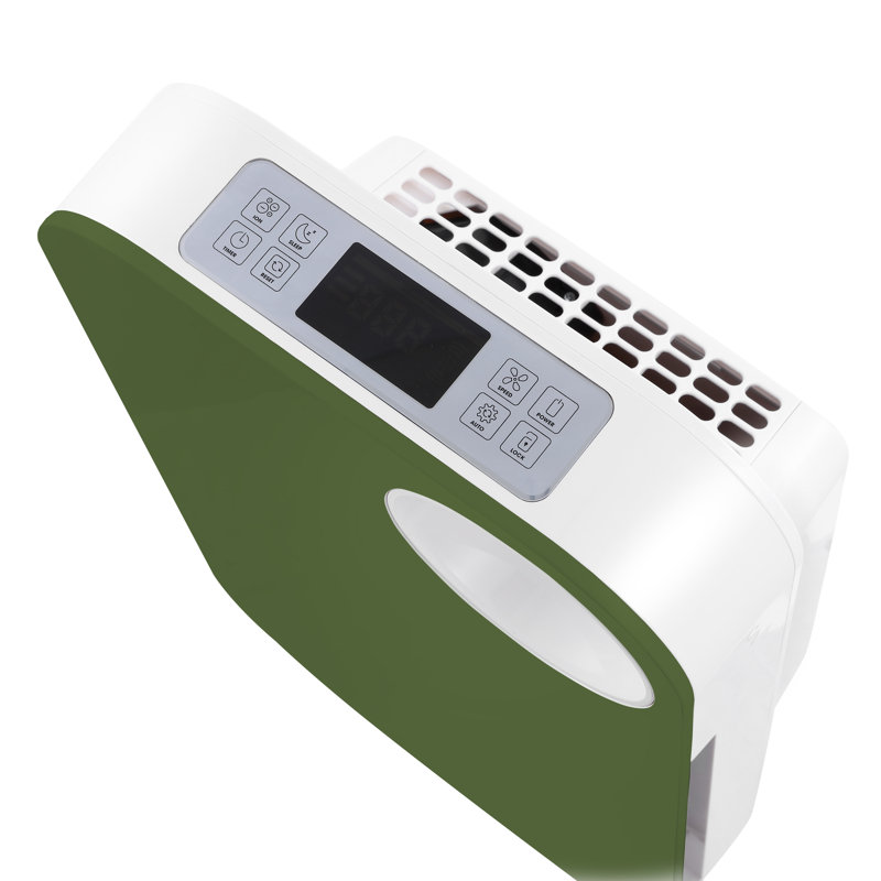 OVAL AIR 3-Stage H13 True HEPA 5-in-1 Air Purifier reduces Allergies, Asthma, Pets, Odor, Smoke, Cypress Creek Green