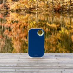 OVAL AIR 3-Stage H13 True HEPA 5-in-1 Air Purifier reduces Allergies, Asthma, Pets, Odor, Smoke, Santorini Hills Blue