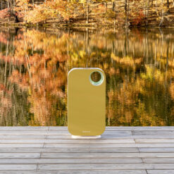 OVAL AIR 3-Stage H13 True HEPA 5-in-1 Air Purifier reduces Allergies, Asthma, Pets, Odor, Smoke, Vintage Buttercup Yellow
