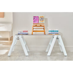 lucano 2 - Step Aluminum Lightweight Folding Ladder Step Stool