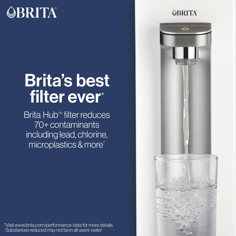 87344 Brita Hub™ Compact Countertop Water Filtration Device