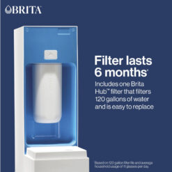 87344 Brita Hub™ Compact Countertop Water Filtration Device
