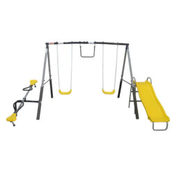 XDP Recreation The Titan Outdoor Playground Backyard Kids Toddler Play/Swing Set