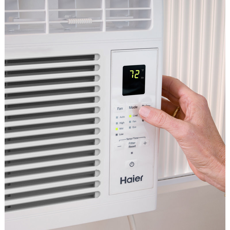 Haier 6000 BTU Window Air Conditioner for 250 Square Feet with Remote Included