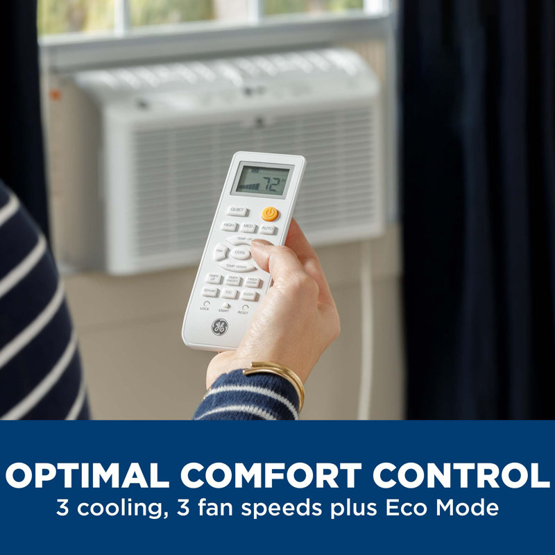 GE Appliances 6,200 BTU Ultra Quiet Window Air Conditioner for Small Rooms up to 250 sq. ft.
