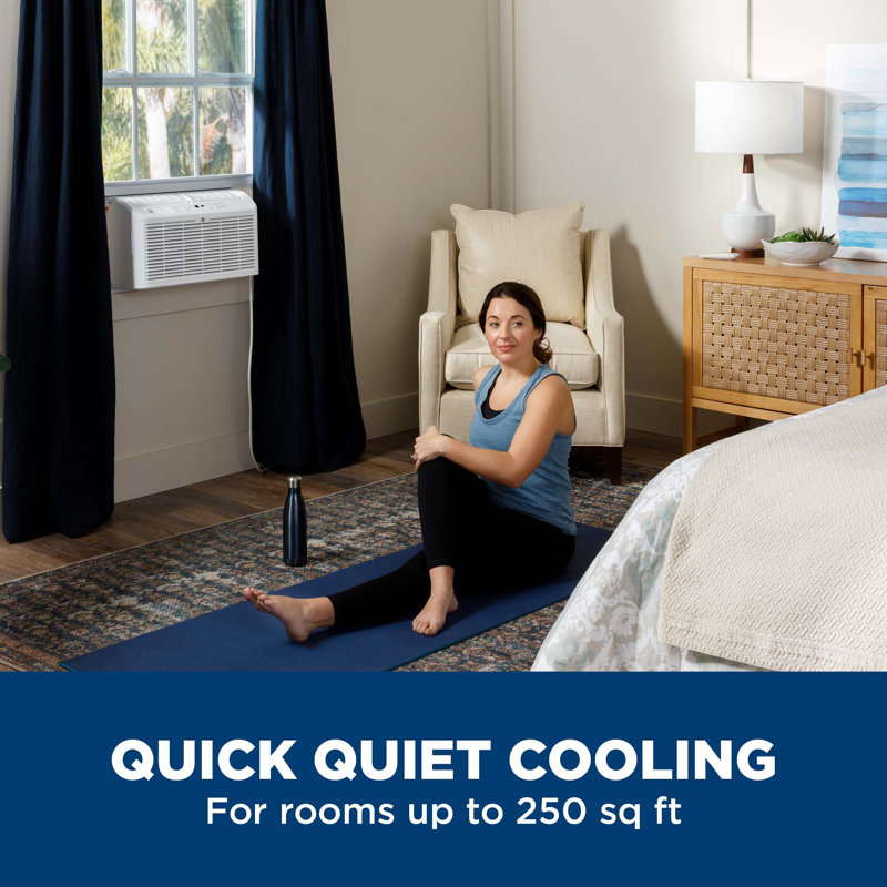 GE Appliances 6,200 BTU Ultra Quiet Window Air Conditioner for Small Rooms up to 250 sq. ft.