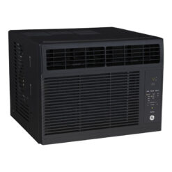 GE 5,000 BTU Electronic Window Air Conditioner For Small Rooms Up To 150 Sq Ft., Black