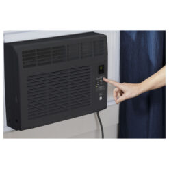 GE 5,000 BTU Electronic Window Air Conditioner For Small Rooms Up To 150 Sq Ft., Black