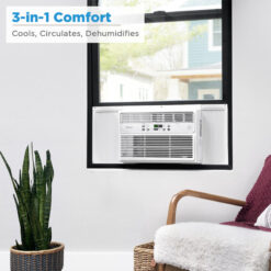 Midea EasyCool 8,000 BTU Energy Star Window Air Conditioner with Remote