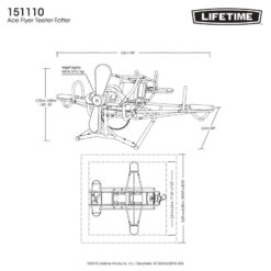 Lifetime Ace Flyer Teeter-Totter