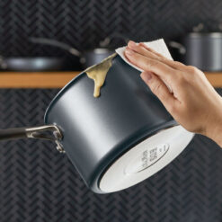 Circulon ScratchDefense with ScratchDefense Nonstick Induction Pots and Pans Cookware Set, 10 Piece, Graphite