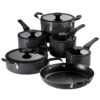 Tramontina Aluminum Non Stick 11 Pc Nesting Cookware Set