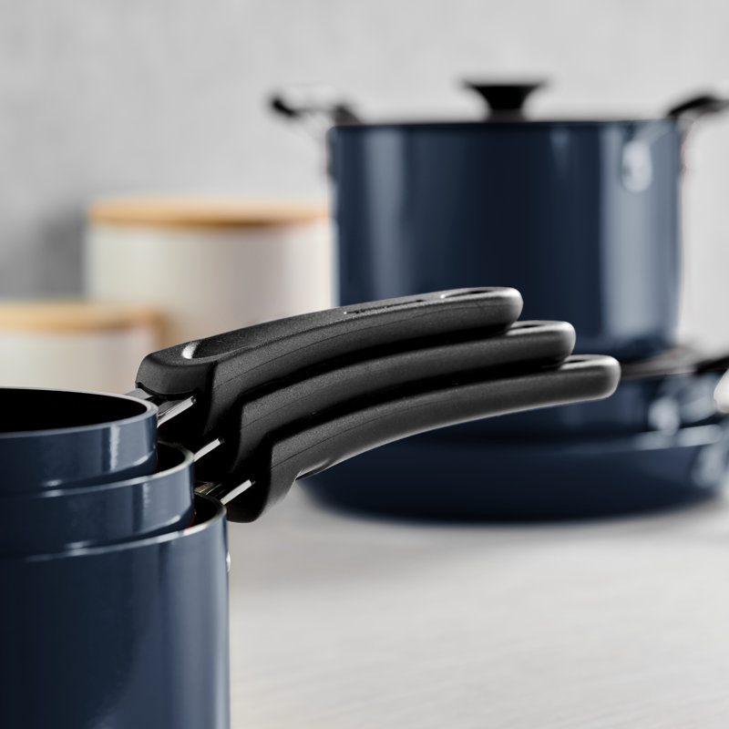 Tramontina Aluminum Non Stick 11 Pc Nesting Cookware Set
