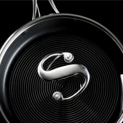 Circulon Stainless Steel Induction Cookware Set with SteelShield Hybrid Stainless and Nonstick Technology, 11 piece